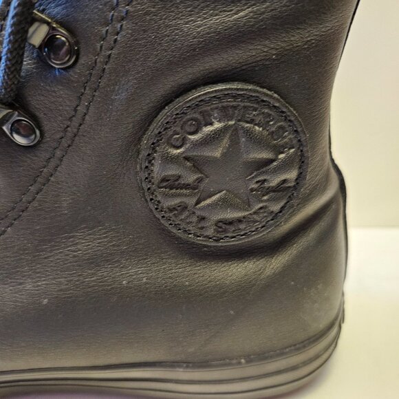 Converse Chuck Taylor All Star Leather High Top Boots Warm Unisex M9 W11 - Picture 8 of 15
